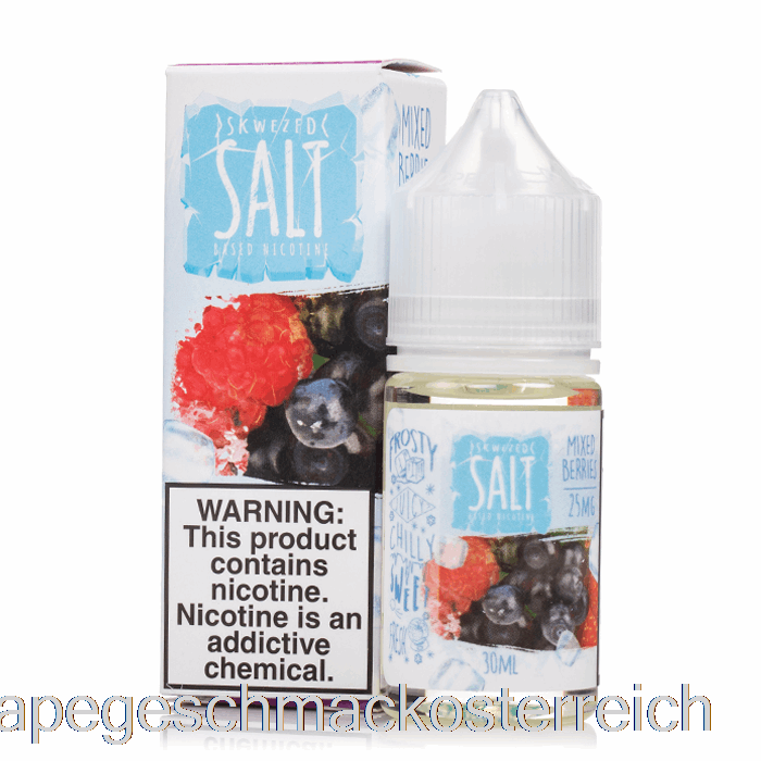 Eisgemischte Beeren - Skwezed-Salze - 30 Ml 25 Mg Vape-Geschmack